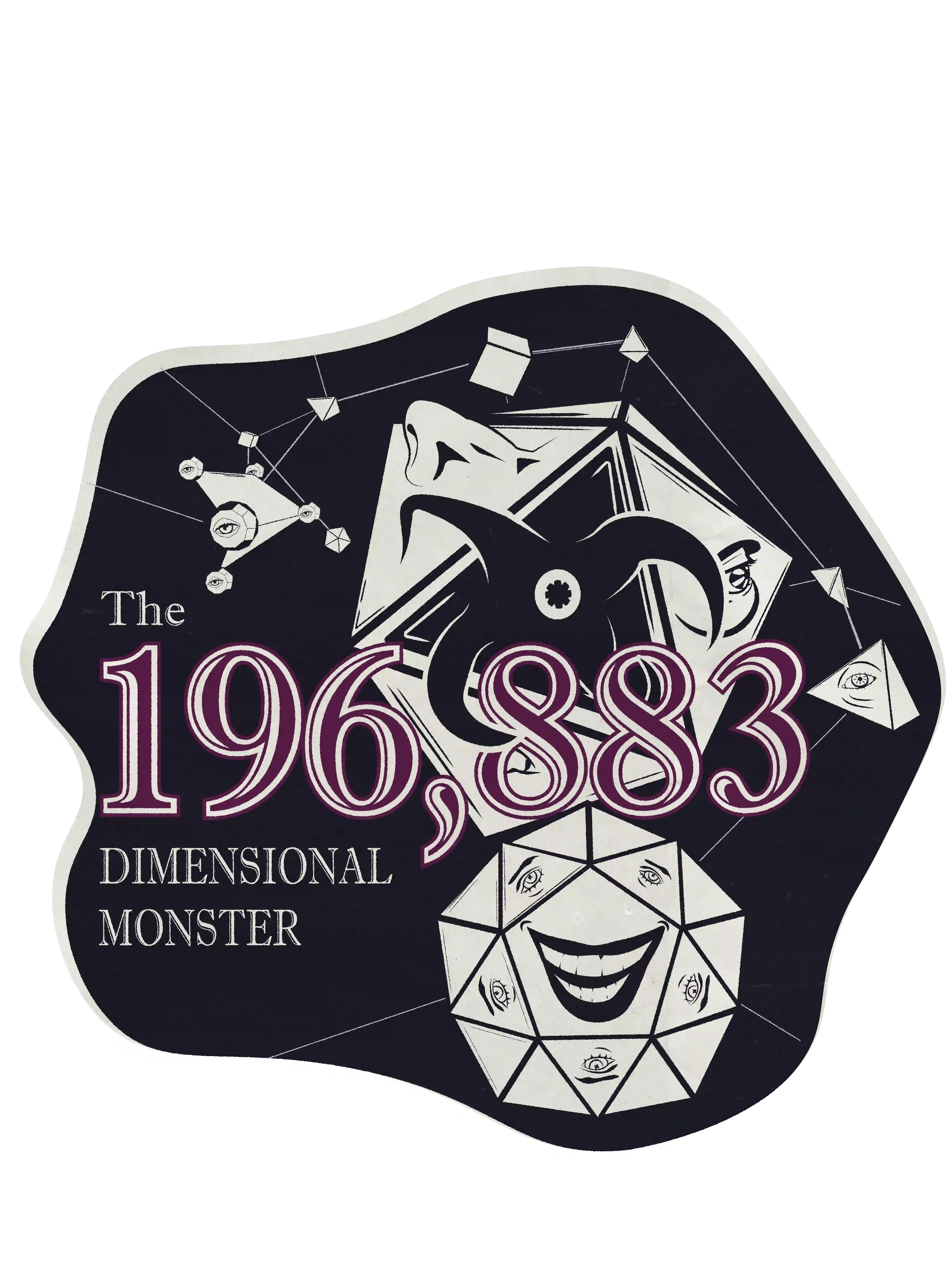 The 196,883 Dimensional Monster — Mathematical Illustration